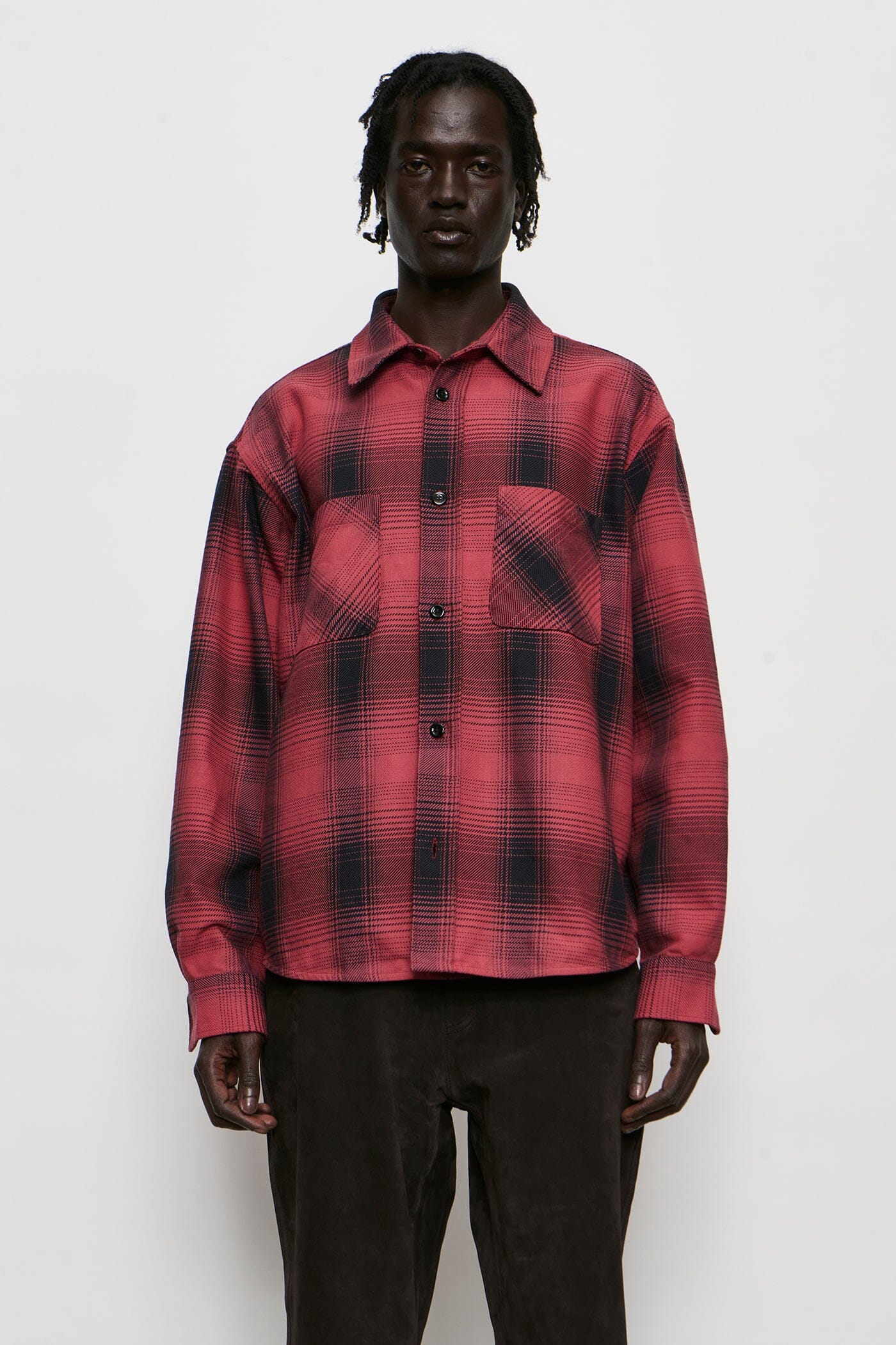 Our Legacy - Whoppin Shirt - Bison Check Ranch Cotton Skjorte Our Legacy 