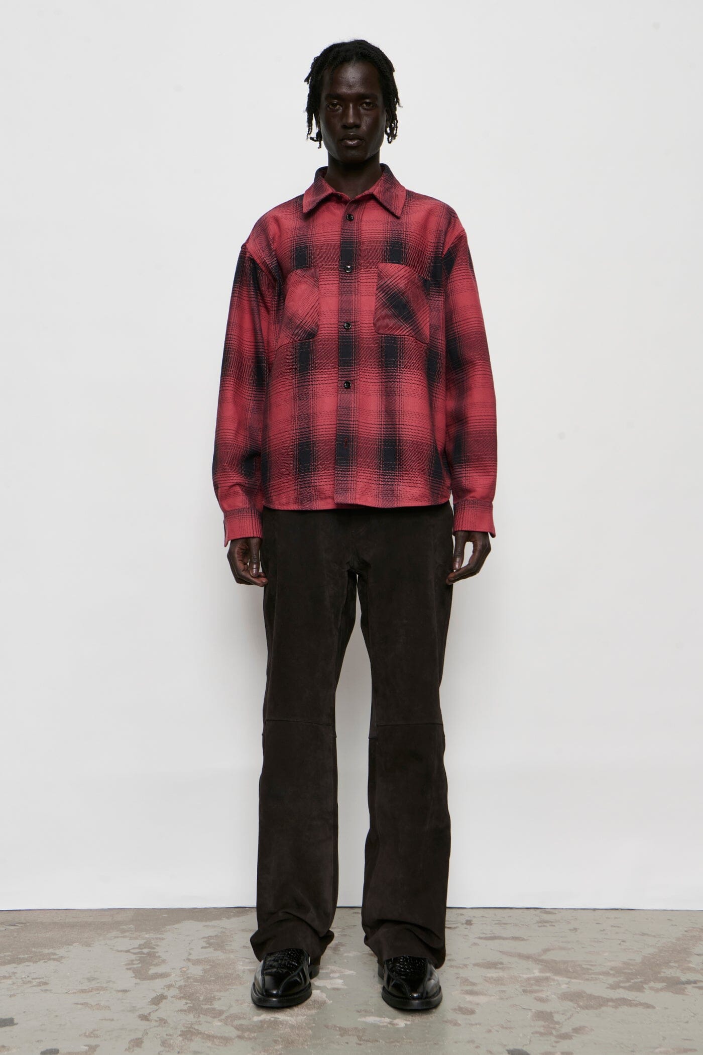 Our Legacy - Whoppin Shirt - Bison Check Ranch Cotton Skjorte Our Legacy 