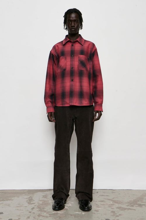 Our Legacy - Whoppin Shirt - Bison Check Ranch Cotton Skjorte Our Legacy 