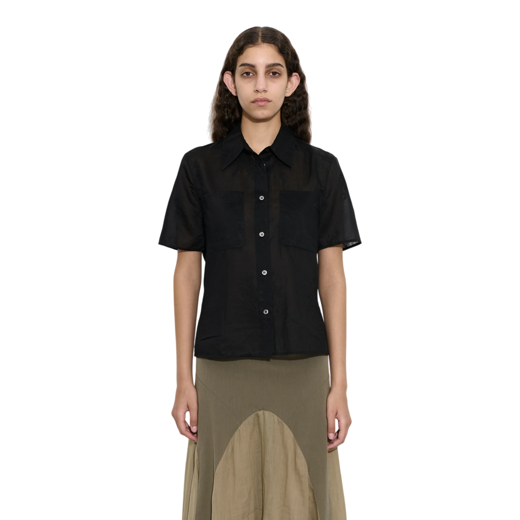 Our Legacy X-Ray Shirt - Noir Bloom Ethereal Veil Shirt Our Legacy 