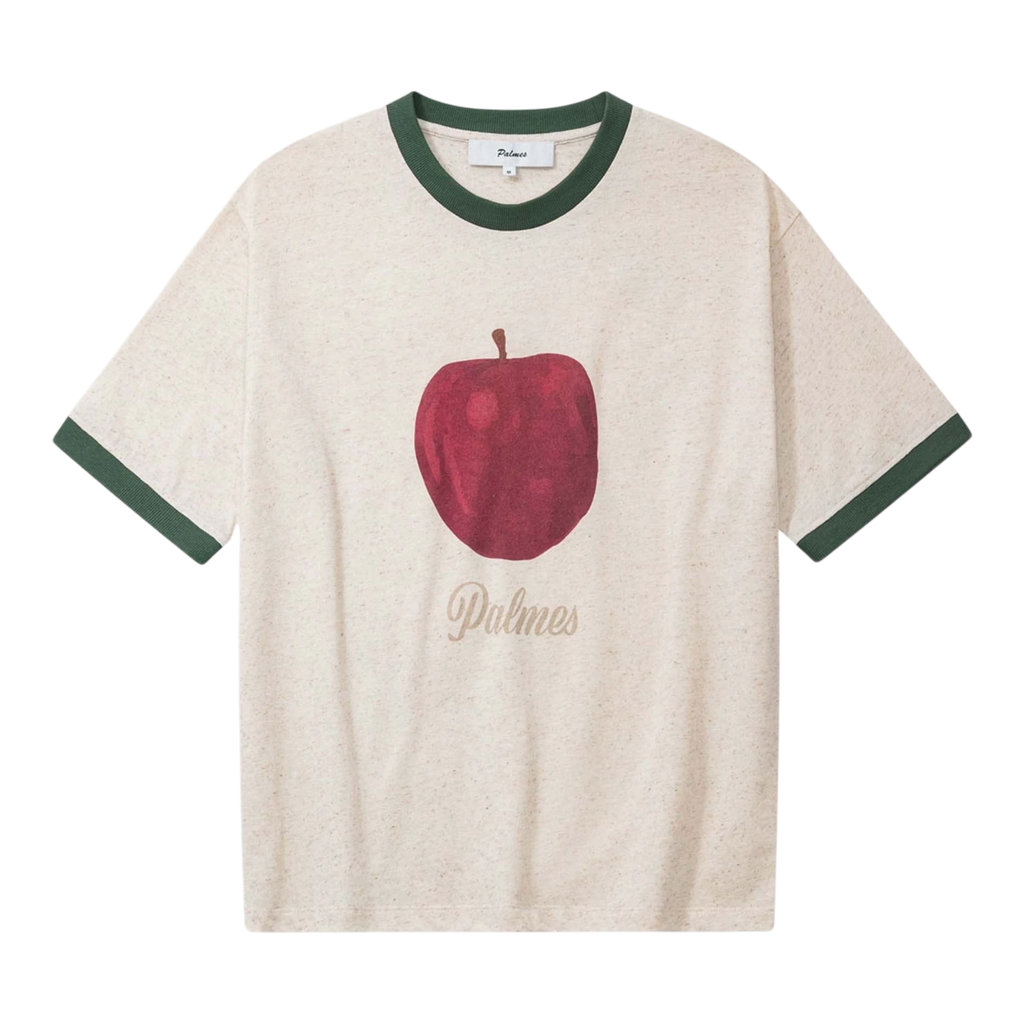 Palmes - Apple Ringer T-Shirt - Broken White T-skjorte Palmes 