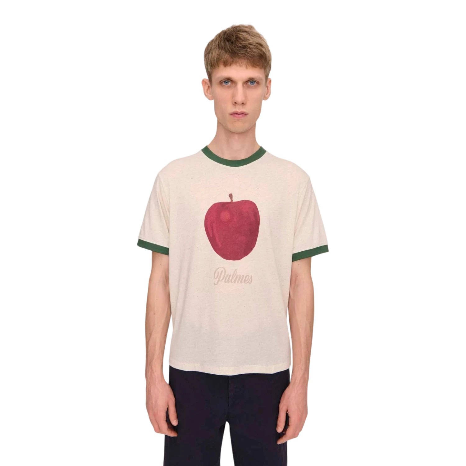 Palmes - Apple Ringer T-Shirt - Broken White T-skjorte Palmes 