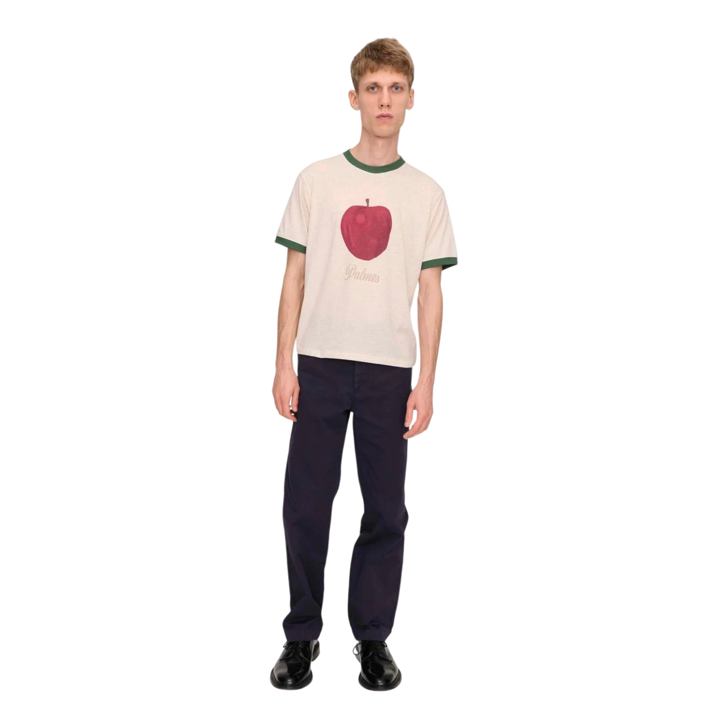 Palmes - Apple Ringer T-Shirt - Broken White T-skjorte Palmes 