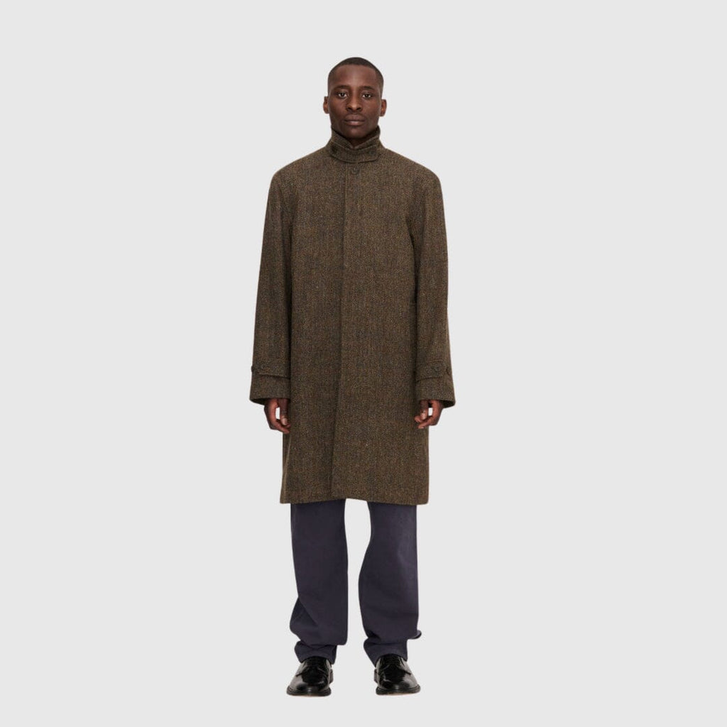 Palmes Cedric Wool Coat - Brown Coat Palmes 