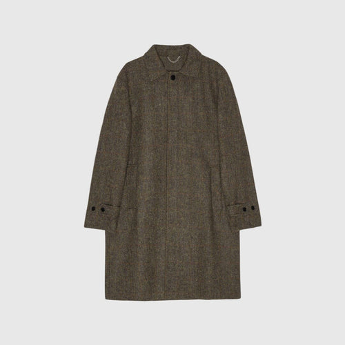 Palmes Cedric Wool Coat - Brown Coat Palmes 