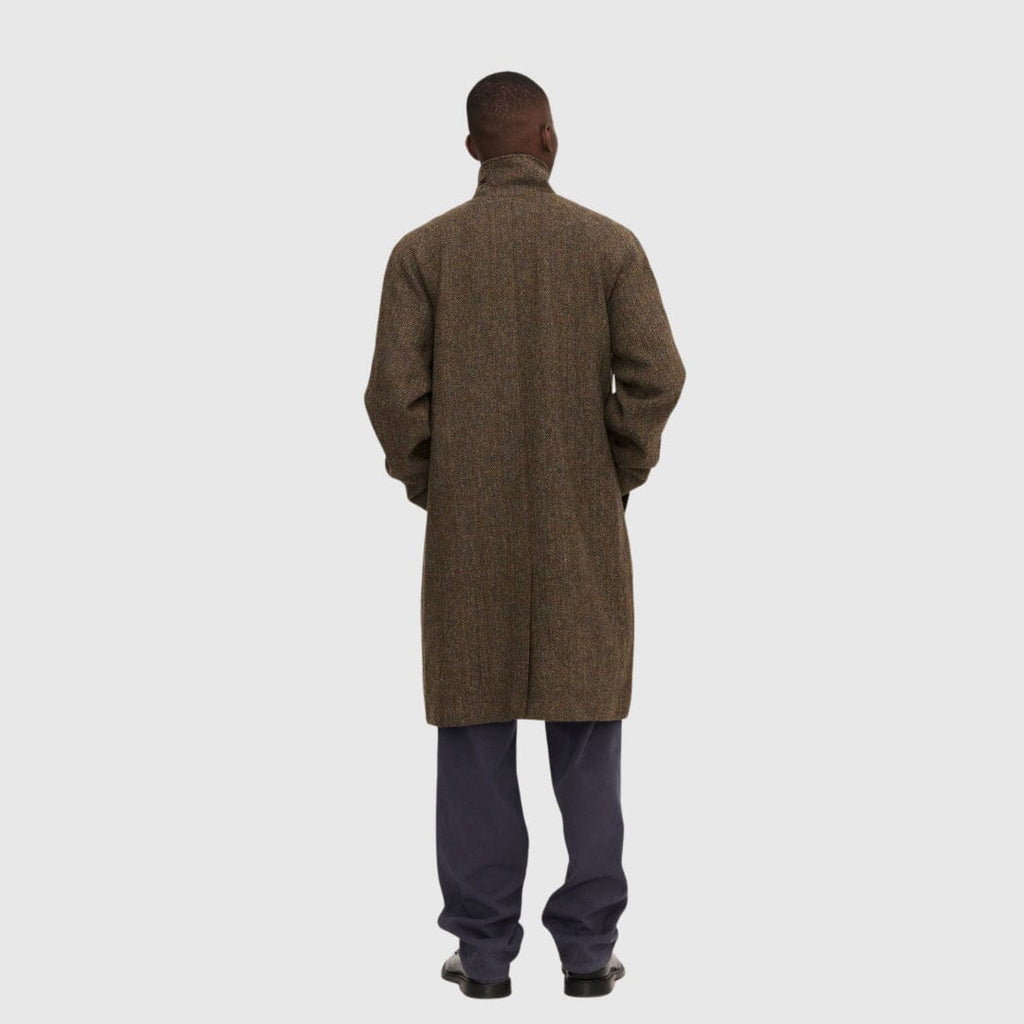 Palmes Cedric Wool Coat - Brown Coat Palmes 