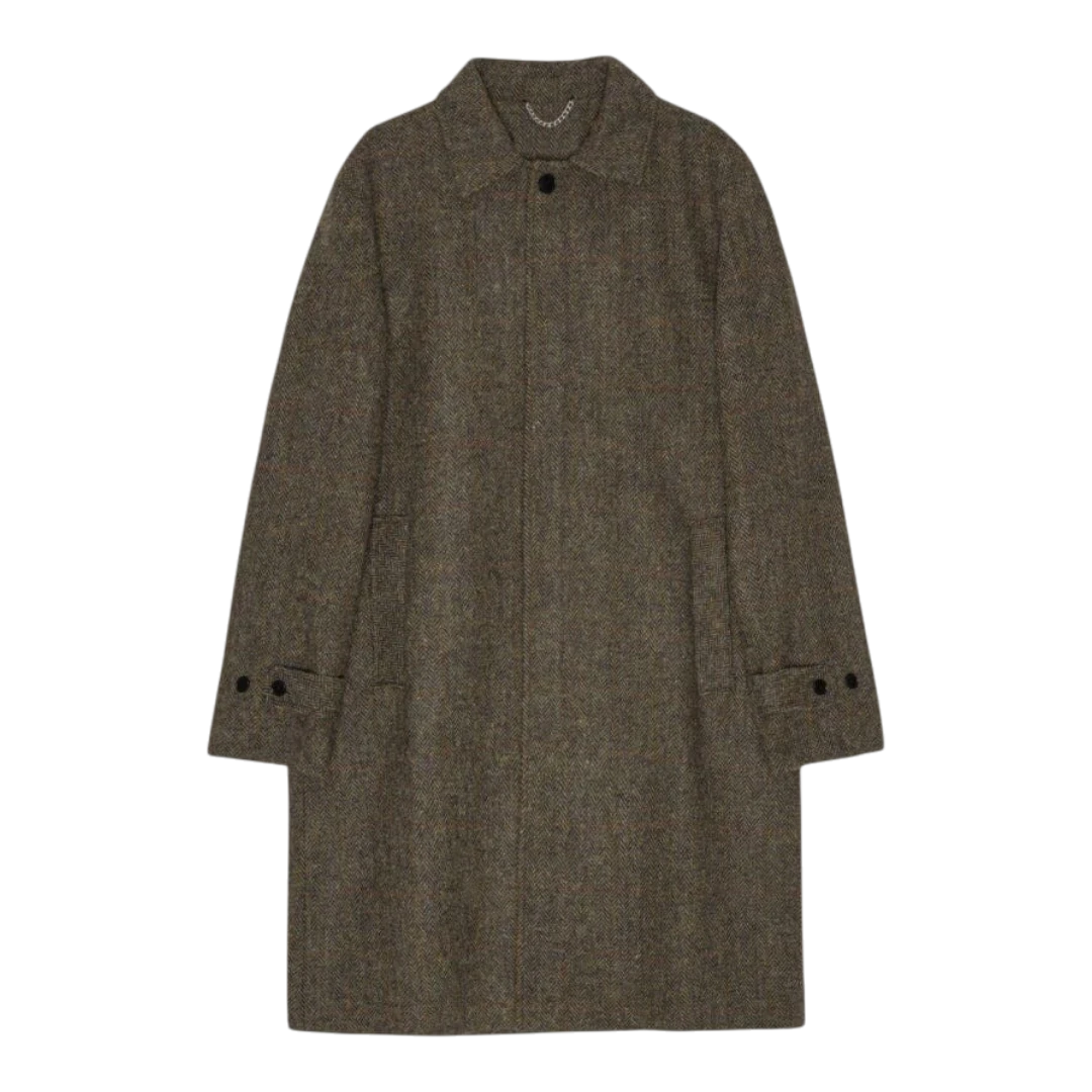 Palmes Cedric Wool Coat - Brown Jakke Palmes 