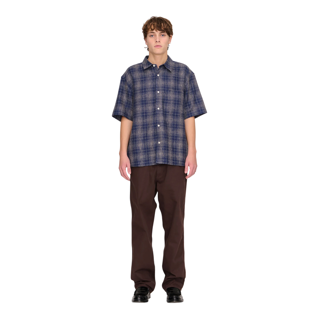 Palmes Checkered Shirt - Blue Shirt Palmes 