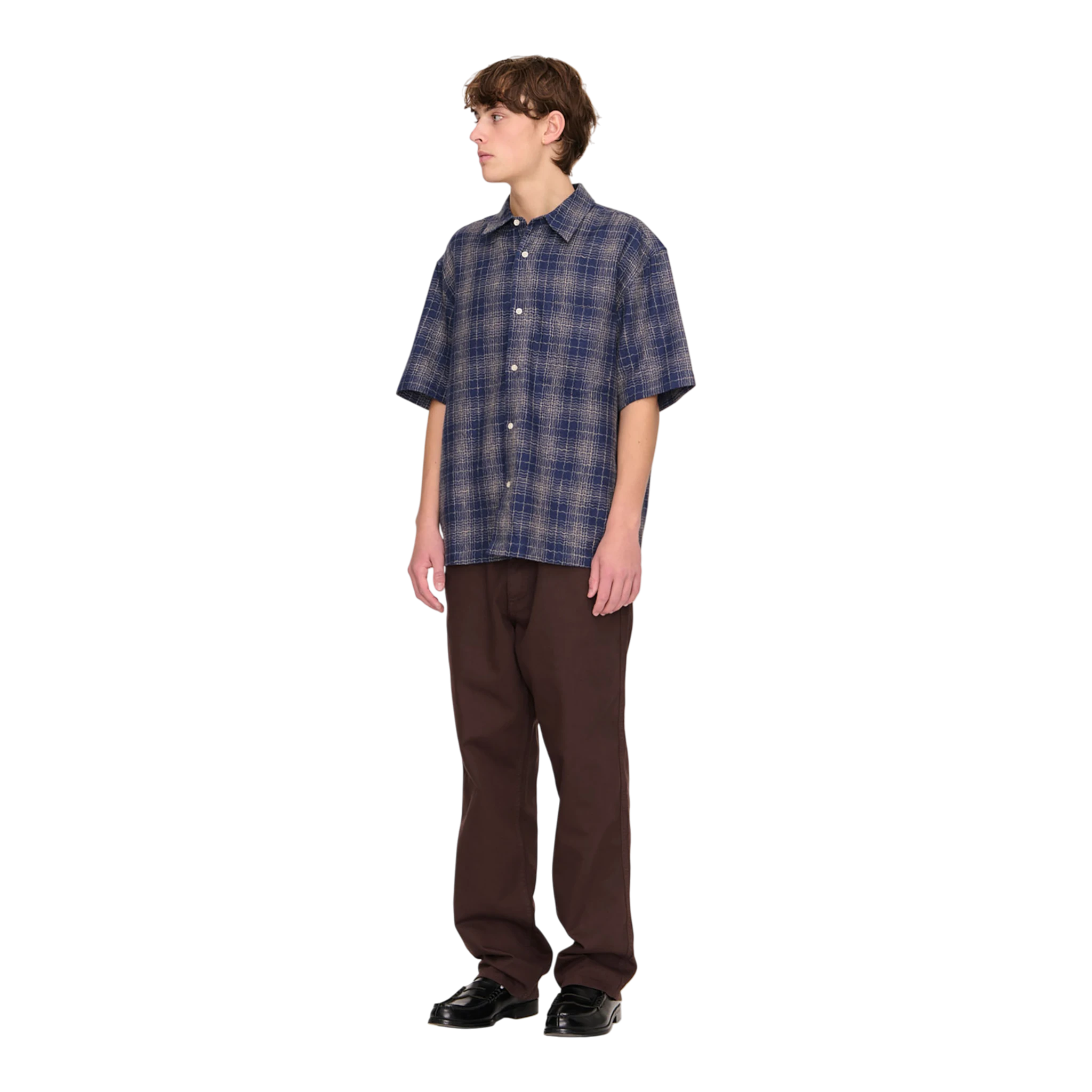 Palmes Checkered Shirt - Blue Shirt Palmes 