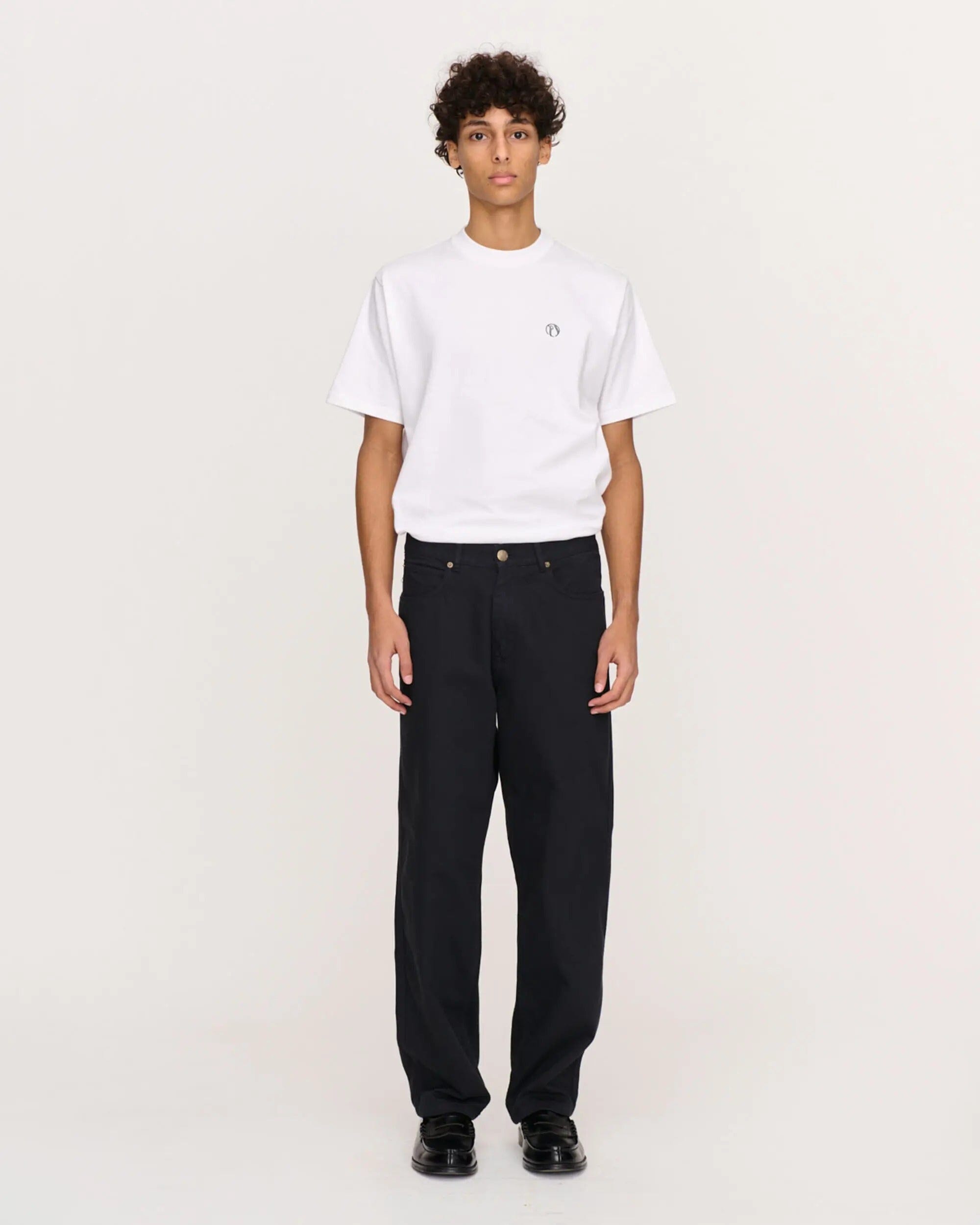 Palmes Coarse Trousers - Black Pants Palmes 