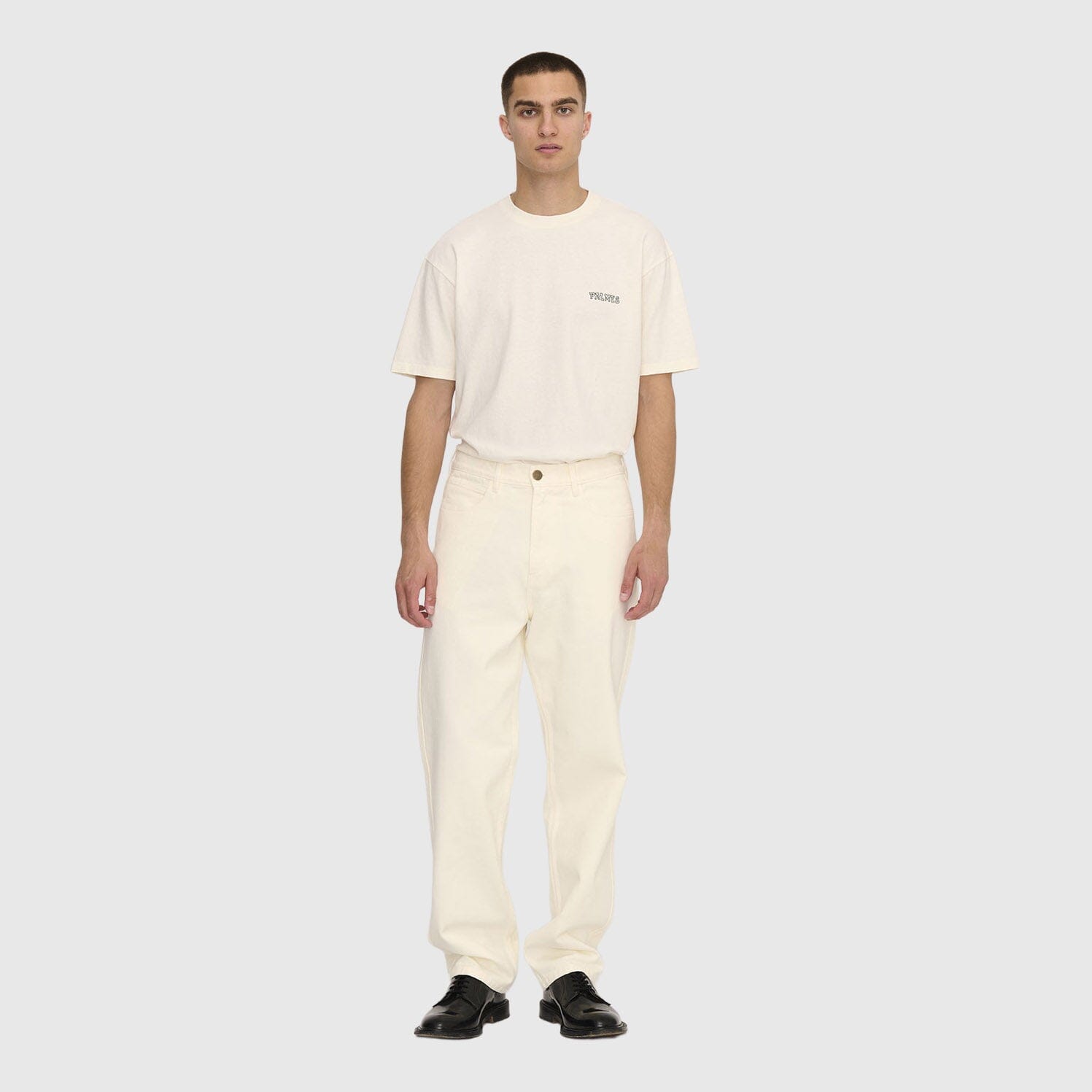 Palmes Coarse Trousers - Broken White Pants Palmes 