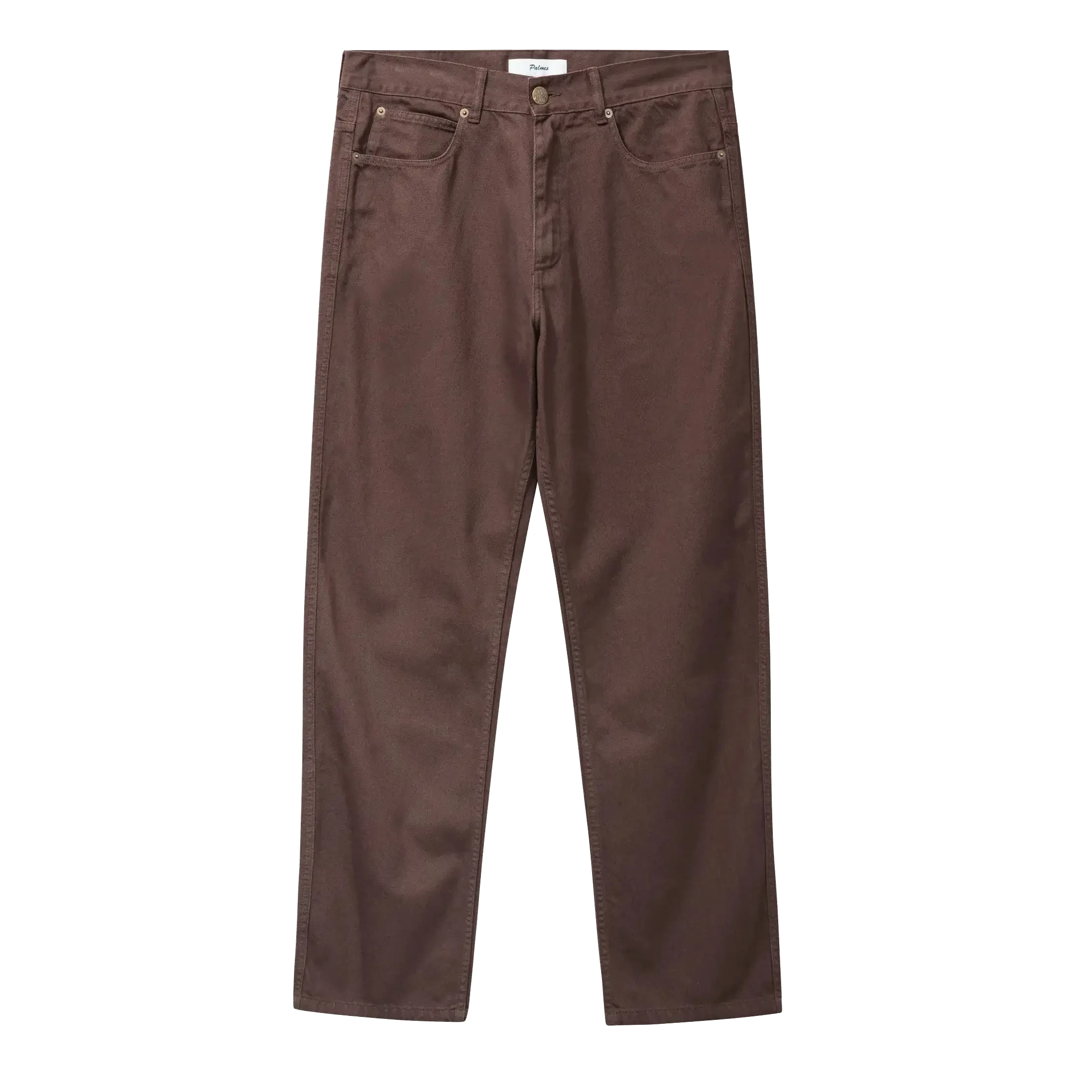 Palmes Coarse Trousers - Brown Pants Palmes 