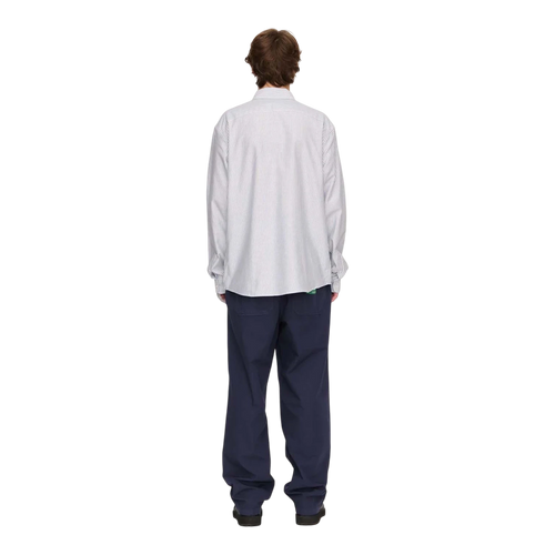 Palmes - Deuce Oxford Shirt - Blue Stripe Skjorte Palmes 
