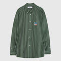 Palmes Deuce Oxford Shirt - Dark Green Shirt Palmes 