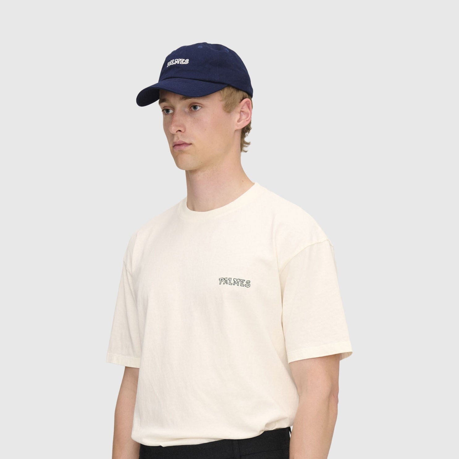 Palmes Embroidered Logo Cap - Dark Blue Cap Palmes 