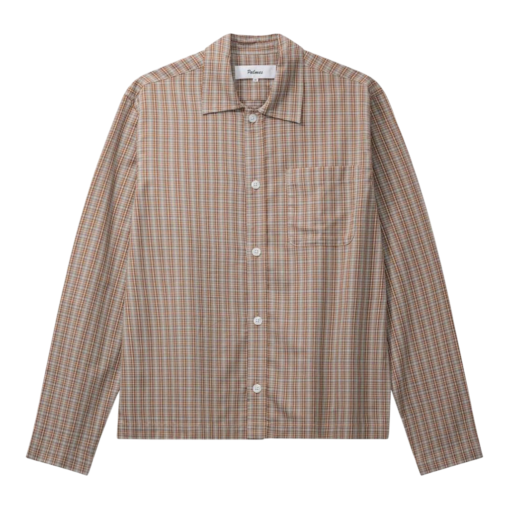 Palmes - Fault Shirt - Brown Skjorte Palmes 