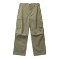 Palmes - Herringbone Cargo Trousers - Olive Bukse Palmes 