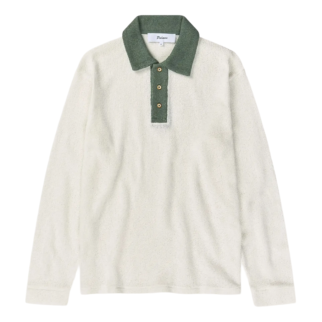 Palmes Knitted Rugby - Off-White Longsleeve Palmes 