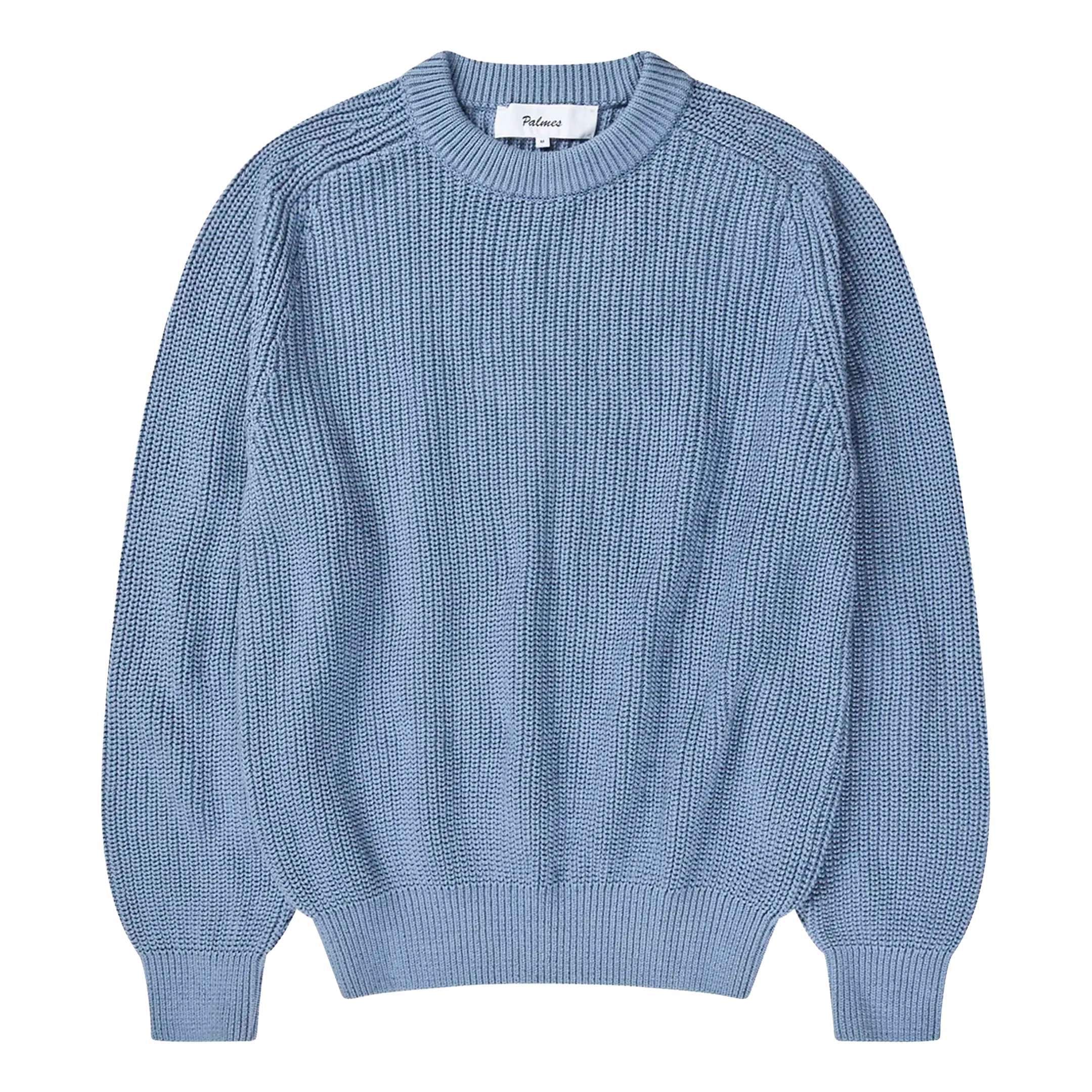 Palmes Knitted Sweater - Baby Blue Sweater Palmes 