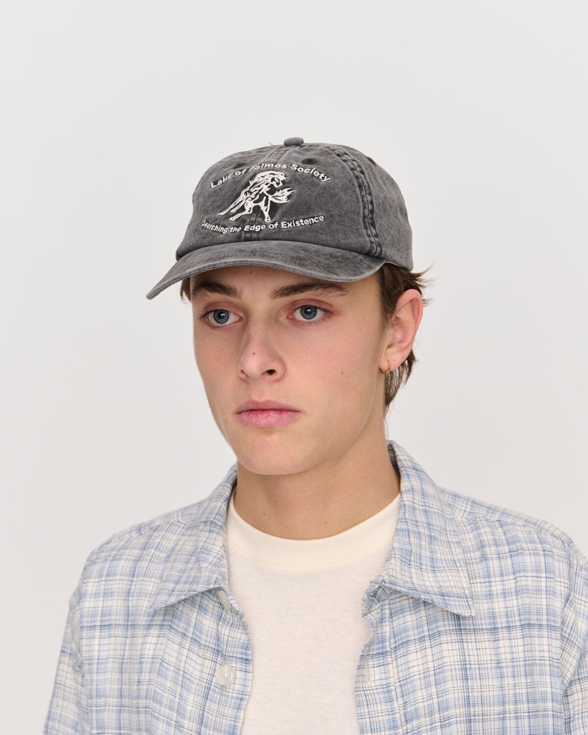 Palmes Lake 6-Panel Cap - Charcoal Cap Palmes 