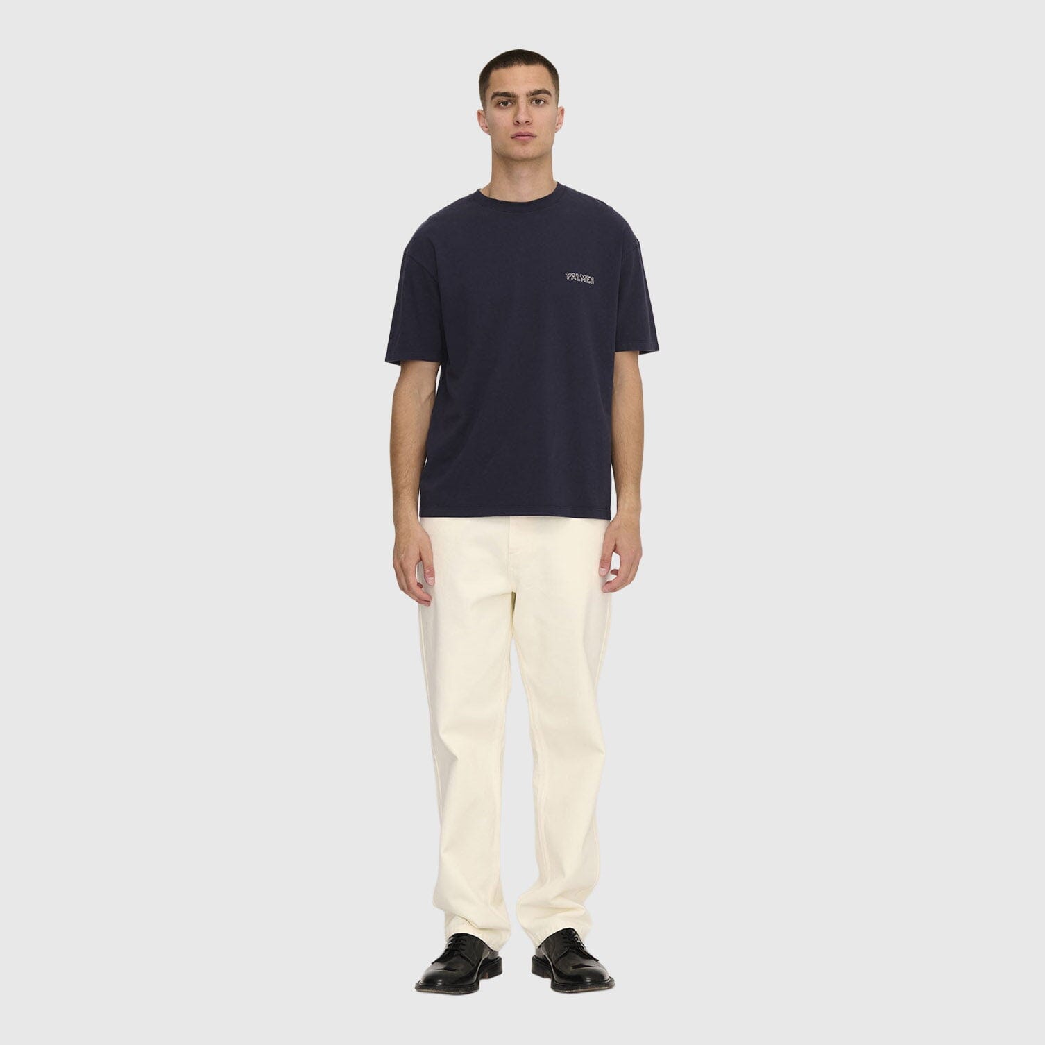 Palmes Logo T-Shirt - Dark Blue T-shirt Palmes 