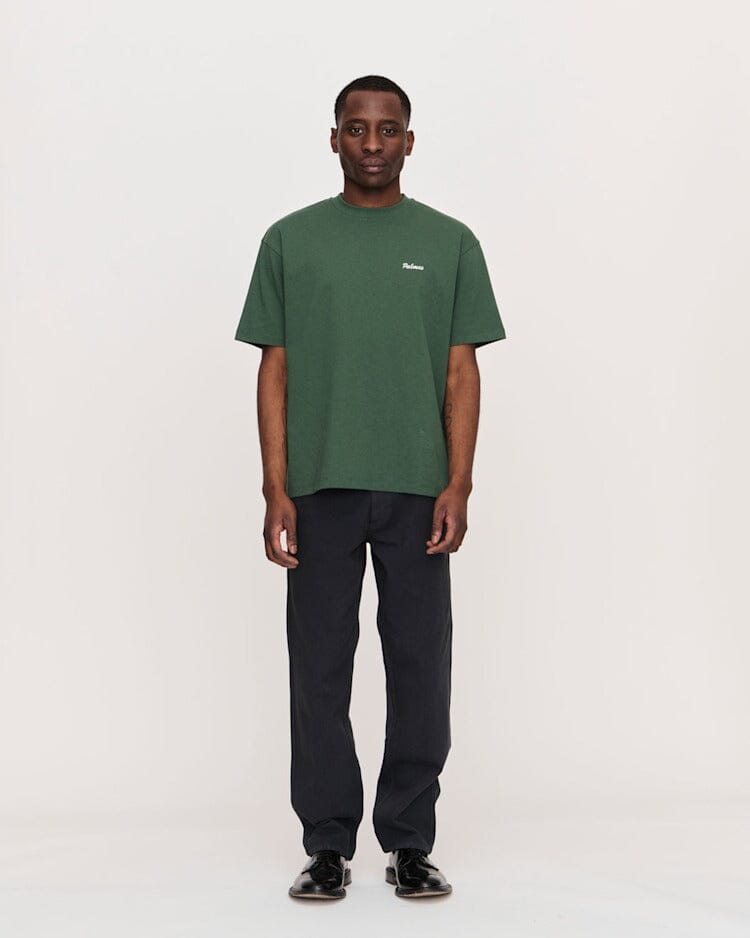 Palmes Logo T-Shirt - Dark Green T-shirt Palmes 