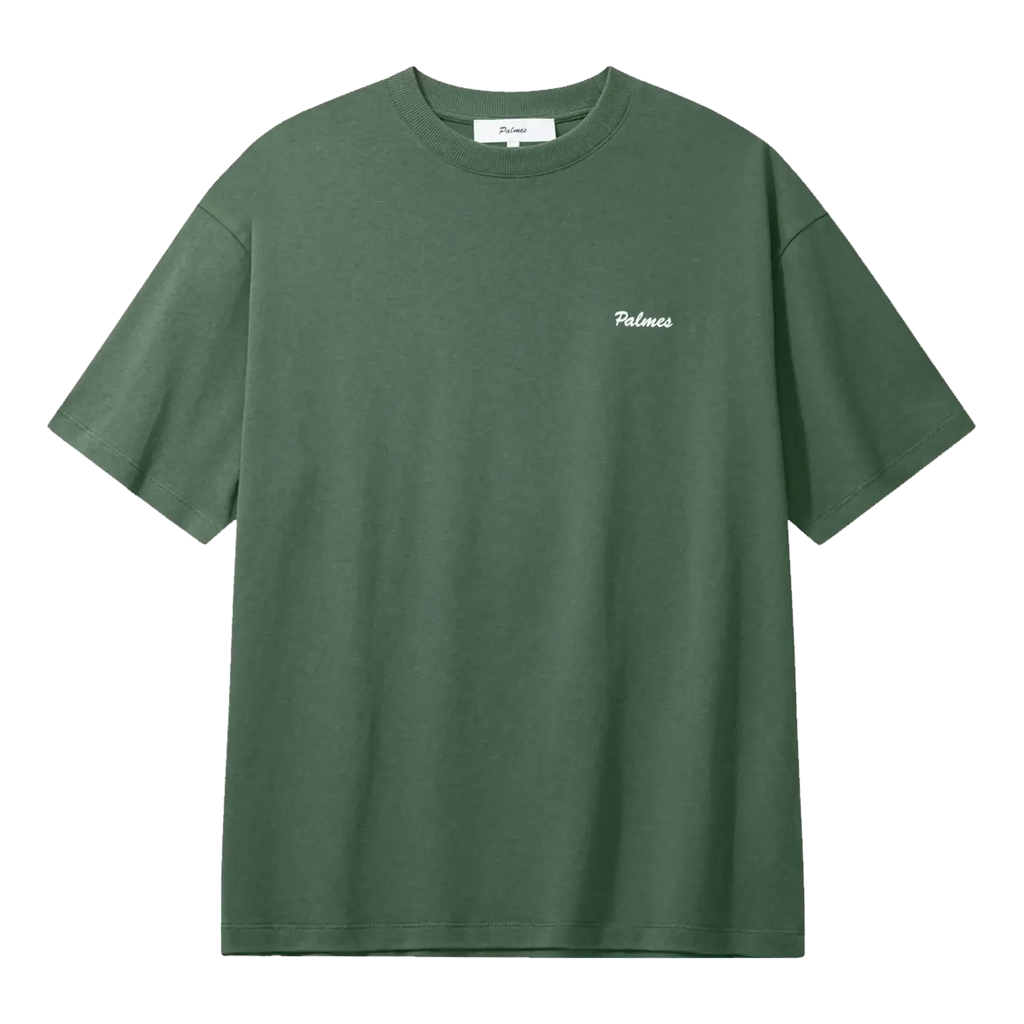 Palmes Logo T-Shirt - Dark Green T-shirt Palmes 