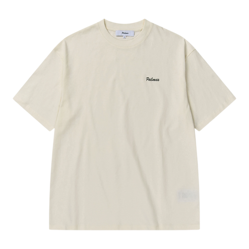 Palmes - Logo T-Shirt - Off-White T-skjorte Palmes 