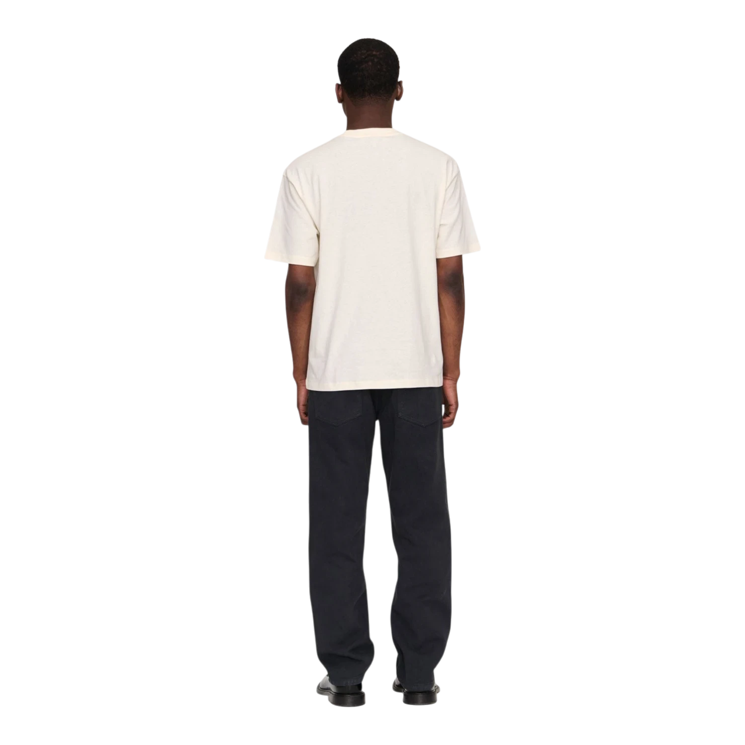 Palmes - Logo T-Shirt - Off-White T-skjorte Palmes 