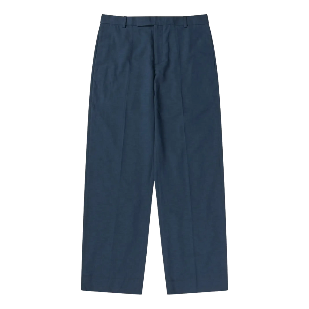 Palmes Pleated Trousers - Navy Pants Palmes 