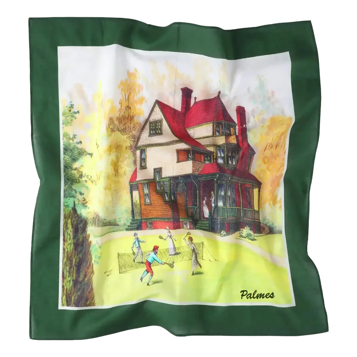 Palmes Porch Bandana - Green Scarf Palmes 