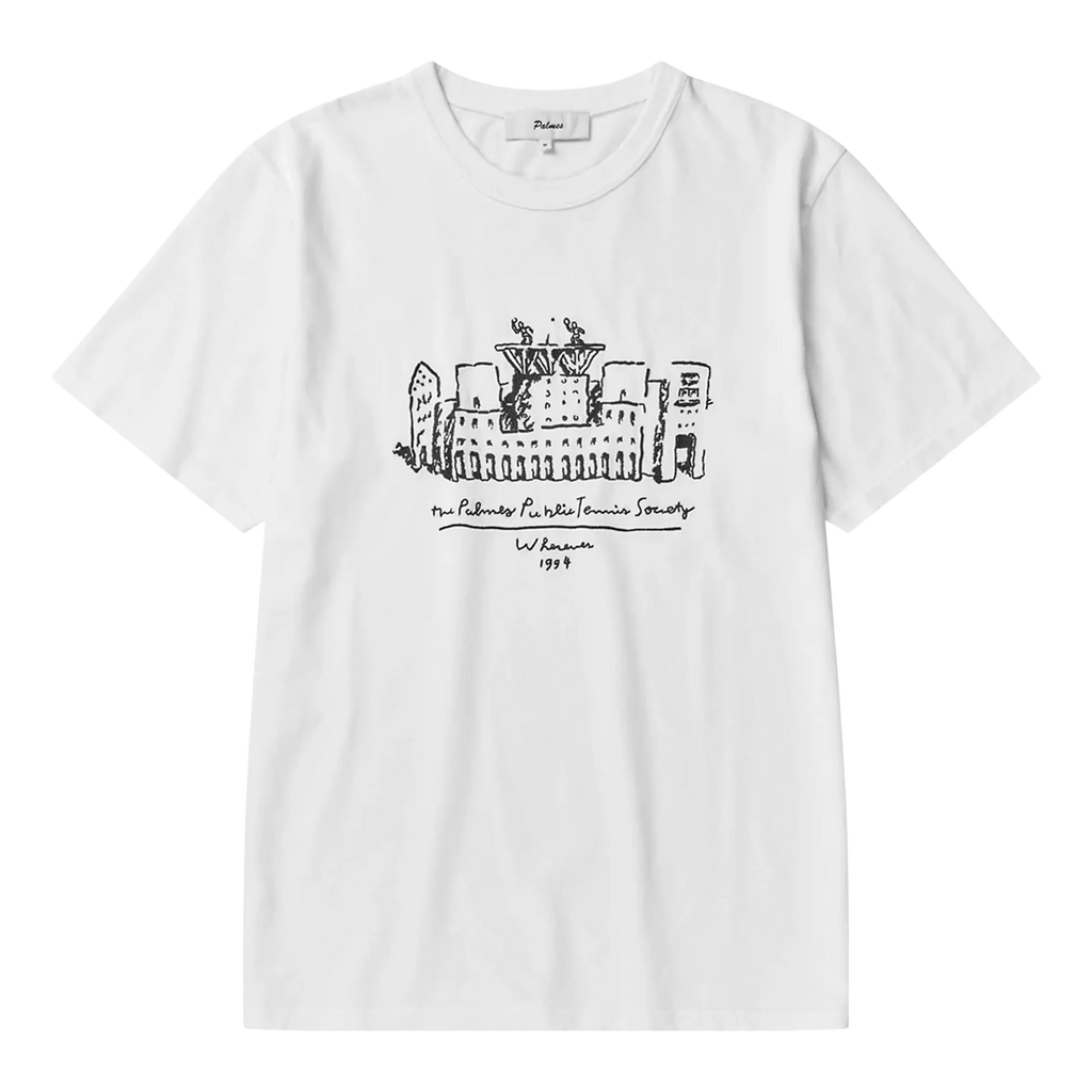 Palmes Public T-Shirt - White T-shirt Palmes 