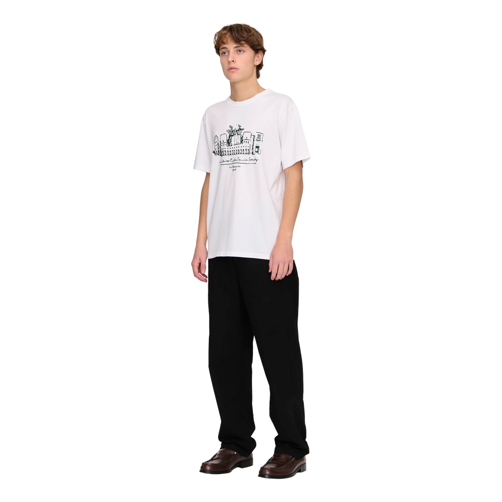 Palmes Public T-Shirt - White T-shirt Palmes 