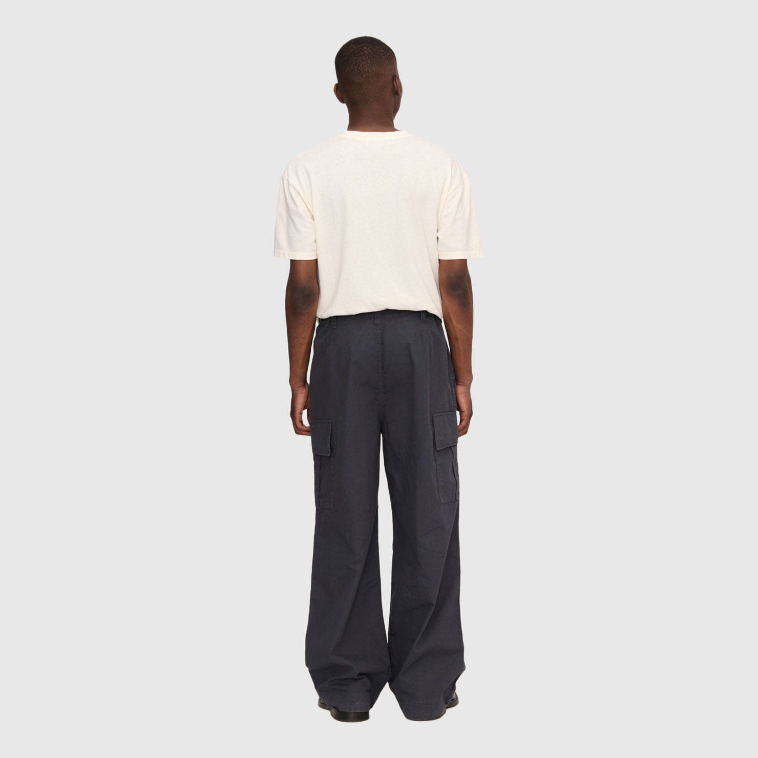 Palmes Ripstop Cargo Trousers - Charcoal Pants Palmes 