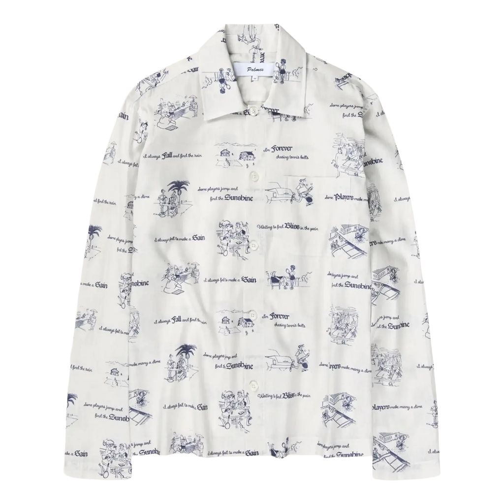 Palmes Sunshine Linen Shirt - Off-White Shirt Palmes 