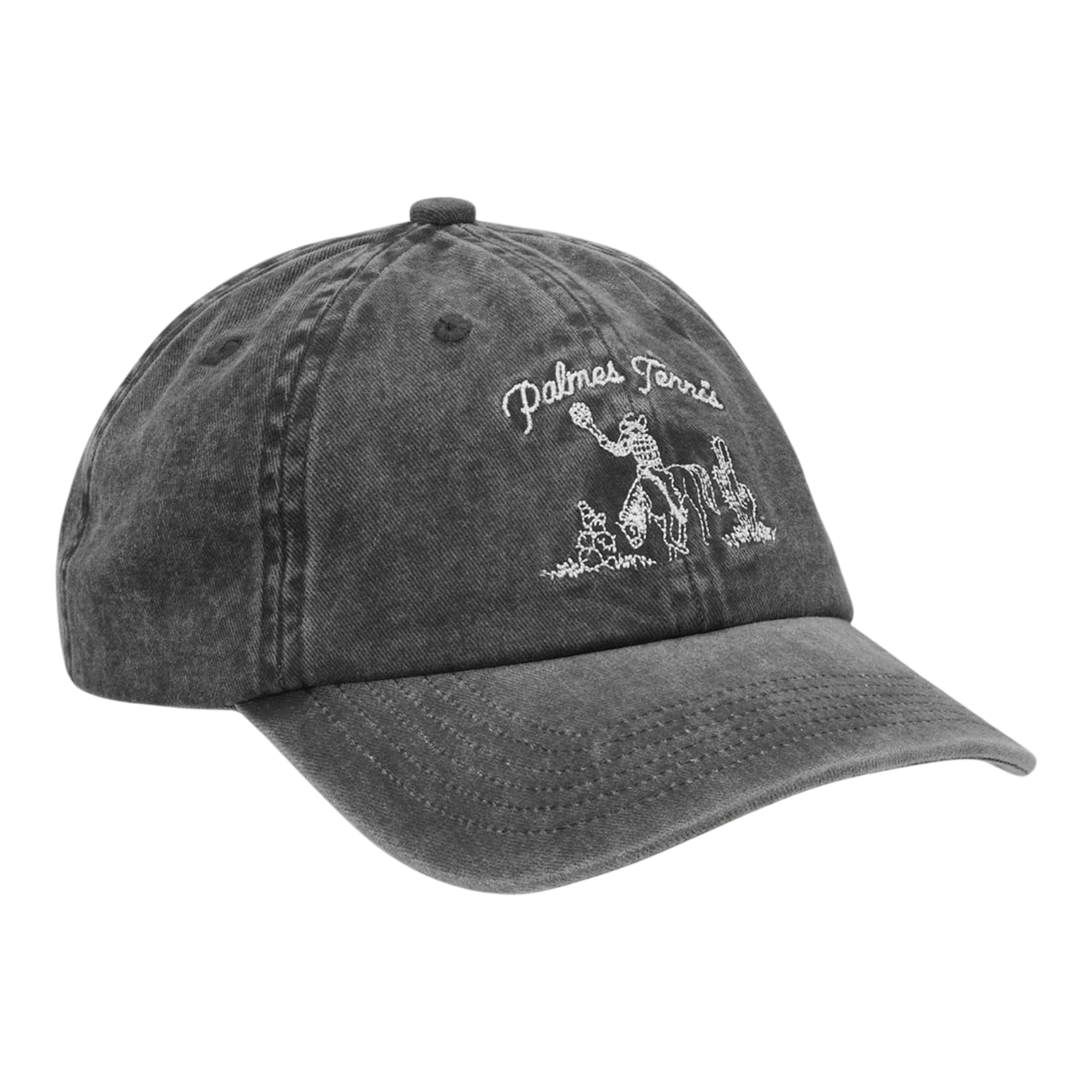 Palmes - Western 6-Panel Cap - Charcoal Caps Palmes 