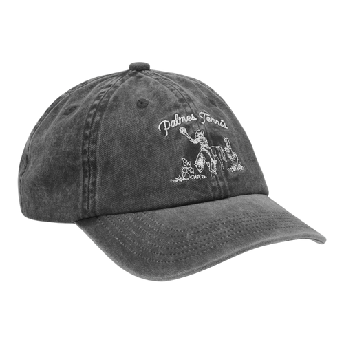 Palmes - Western 6-Panel Cap - Charcoal Caps Palmes 