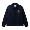 Palmes - Western Zip Jacket - Navy Jakke Palmes 