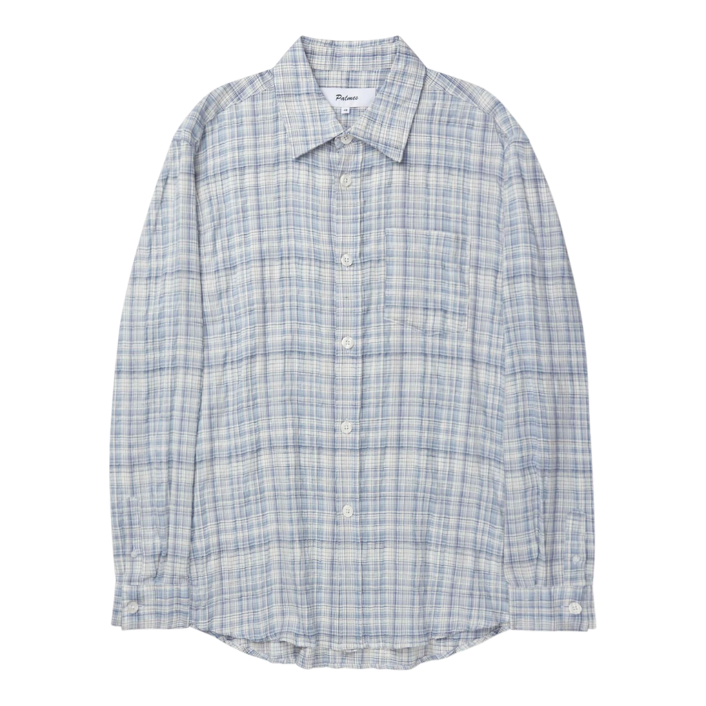 Palmes Wrinkle Shirt - Sky Blue Shirt Palmes 