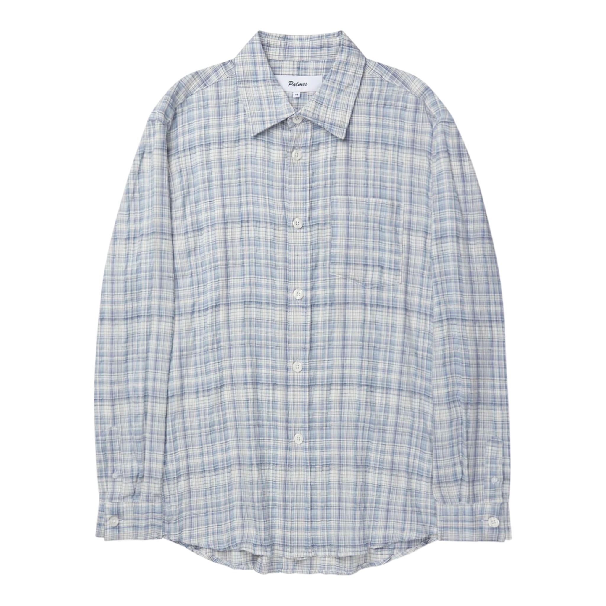 Palmes Wrinkle Shirt - Sky Blue Shirt Palmes 