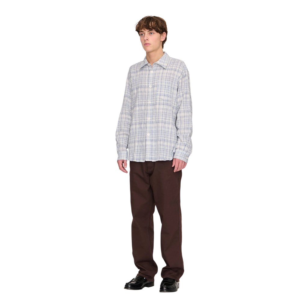 Palmes Wrinkle Shirt - Sky Blue Shirt Palmes 