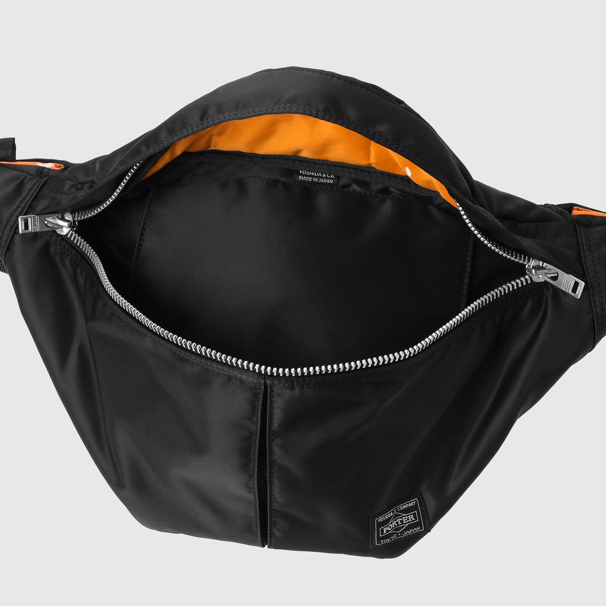 Porter-Yoshida & Co. Tanker Waist Bag Large - Black Waist Bag Porter-Yoshida & Co. 