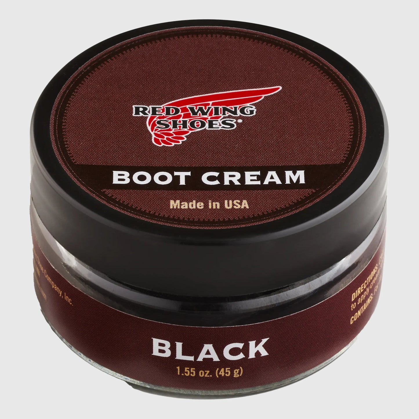 Red Wing Boot Cream Shoe Care Red Wing Black 