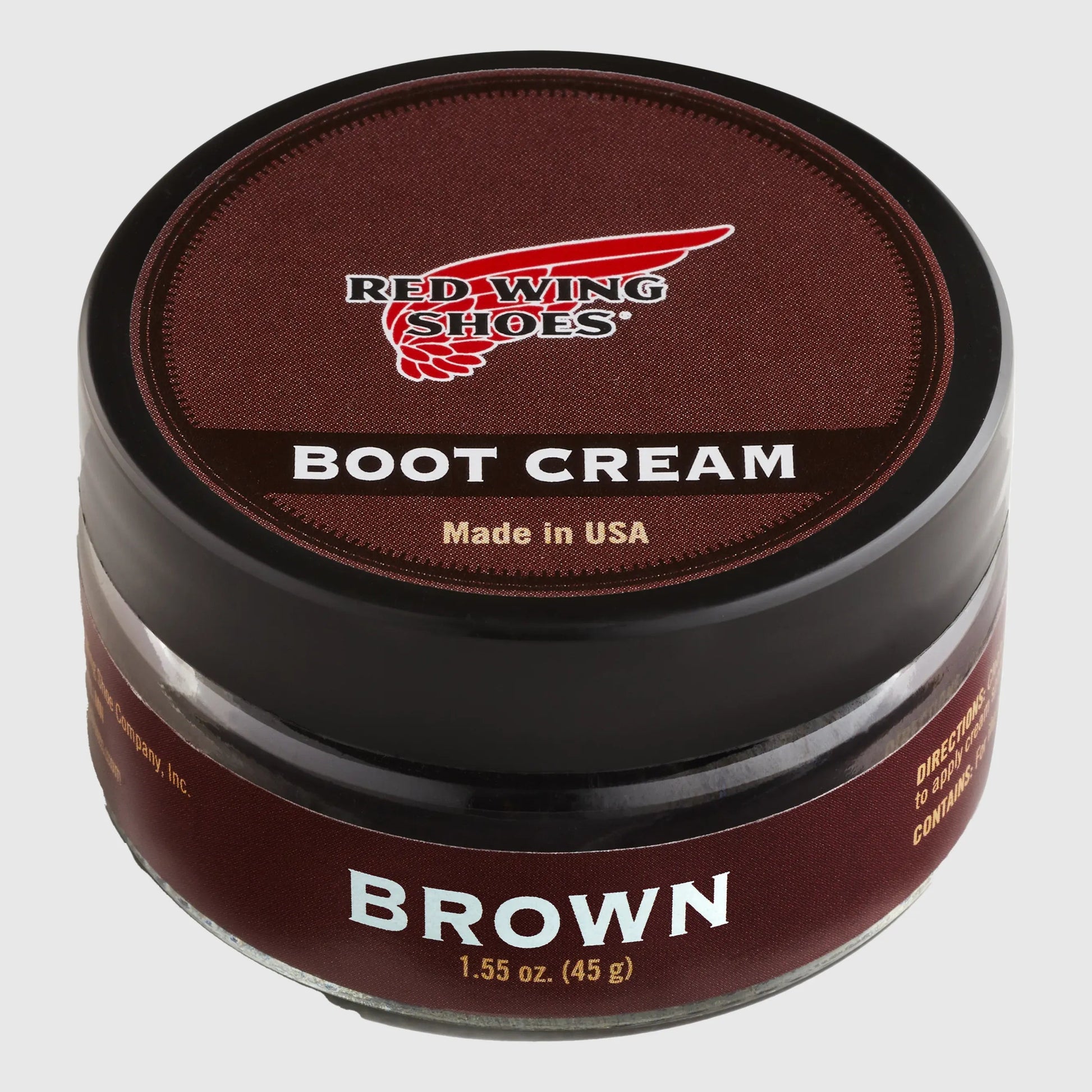 Red Wing Boot Cream Shoe Care Red Wing Brown 