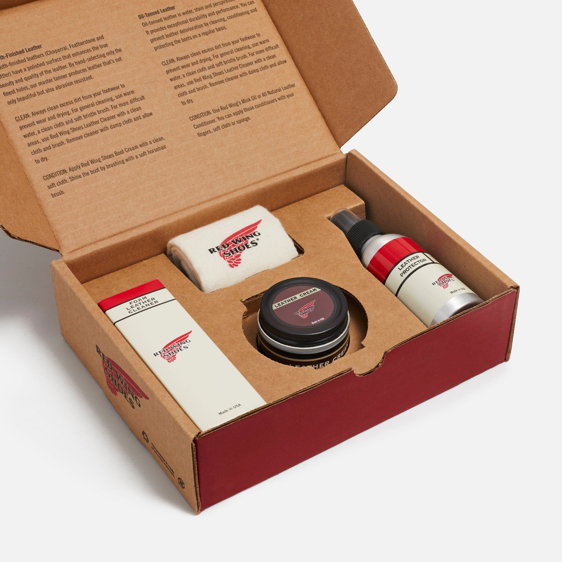 Red Wing Care Kit - Smooth Finish Leather Shoe Care Red Wing 