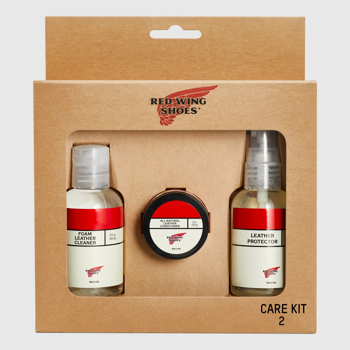 Red Wing Mini Care Kit - Waxed Leather Shoe Care Red Wing 