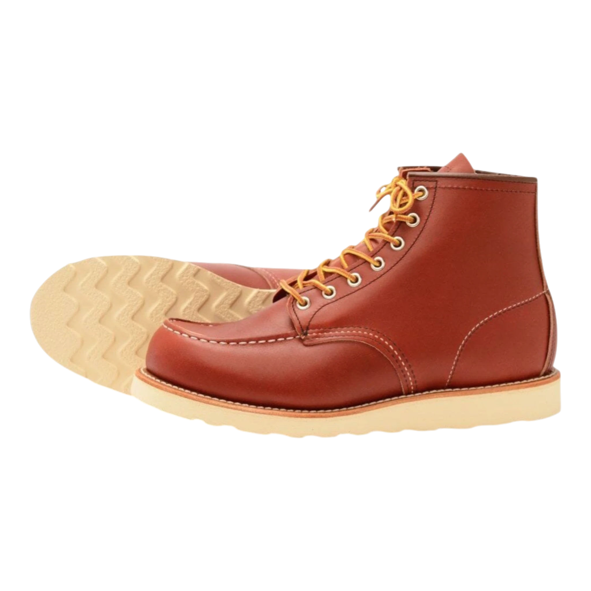 Red Wing Moc Toe Boots - Brown Boots Red Wing 