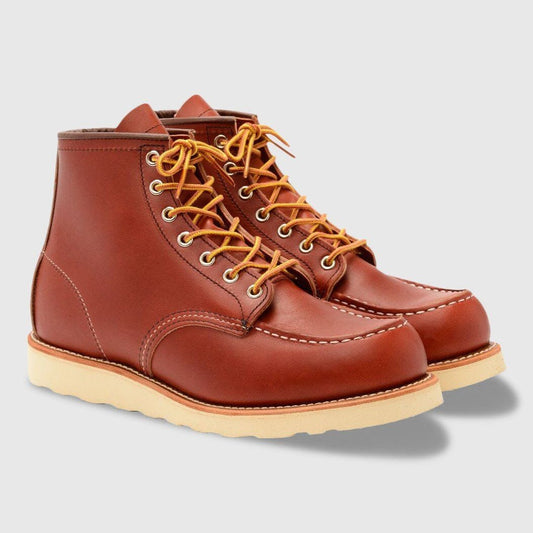 Red Wing Moc Toe Boots - Brown Boots Red Wing 