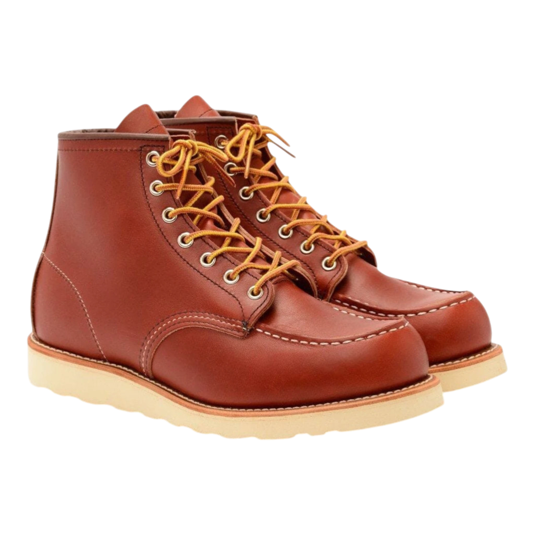 Red Wing Moc Toe Boots - Brown Boots Red Wing 