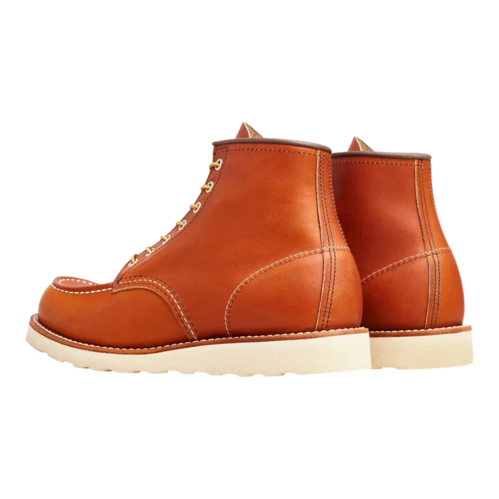 Red Wing Moc Toe Boots - Light Brown Boots Red Wing 